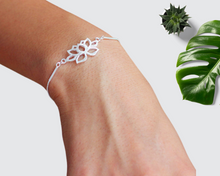 Load image into Gallery viewer, Ms.Lotus Bracelet | Bracelet for Women | Crafted in 925 Sterling Silver