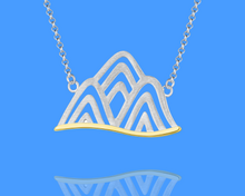 Charger l'image dans la galerie, La haute montagne | Collier en argent pour femme | Fait en argent S 925