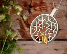 Load image into Gallery viewer, All You Need is A Cat | Pendant with A Chain | Crafted in 925 Sterling Silver