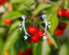 Load image into Gallery viewer, Elegant Harvest Fruit Earrings for Women | 100% Handcrafted with 999 Pure Silver