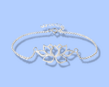 Lade das Bild in den Galerie-Viewer, Armband Lotus | Armband für Frauen | Material 925 Sterlingsilber
