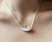 Charger l&#39;image dans la galerie, Mon petit jardin | Collier en argent pour femme | Fait en argent S 925
