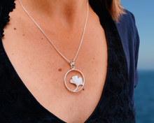 Load image into Gallery viewer, &quot;Be A Gin Lady&quot; | 100% Handcrafted Ginkgo Leaf Pendant | Pendant Comes with A Chain
