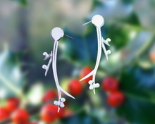 Load image into Gallery viewer, Elegant Harvest Fruit Earrings for Women | 100% Handcrafted with 999 Pure Silver
